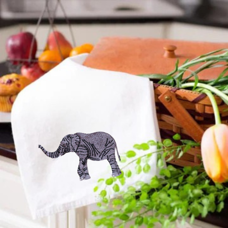Elephant Kitchen Towel