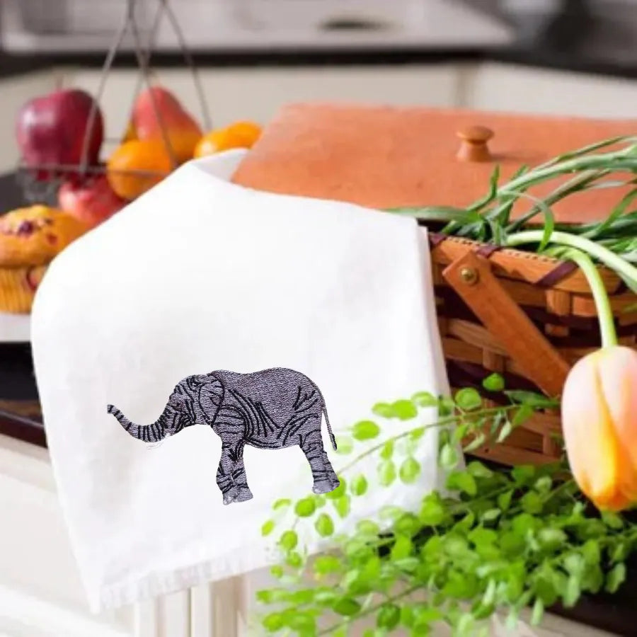 Elephant Kitchen Towel