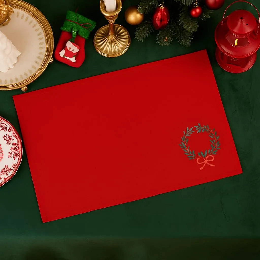 Wreath Motif Table Mats