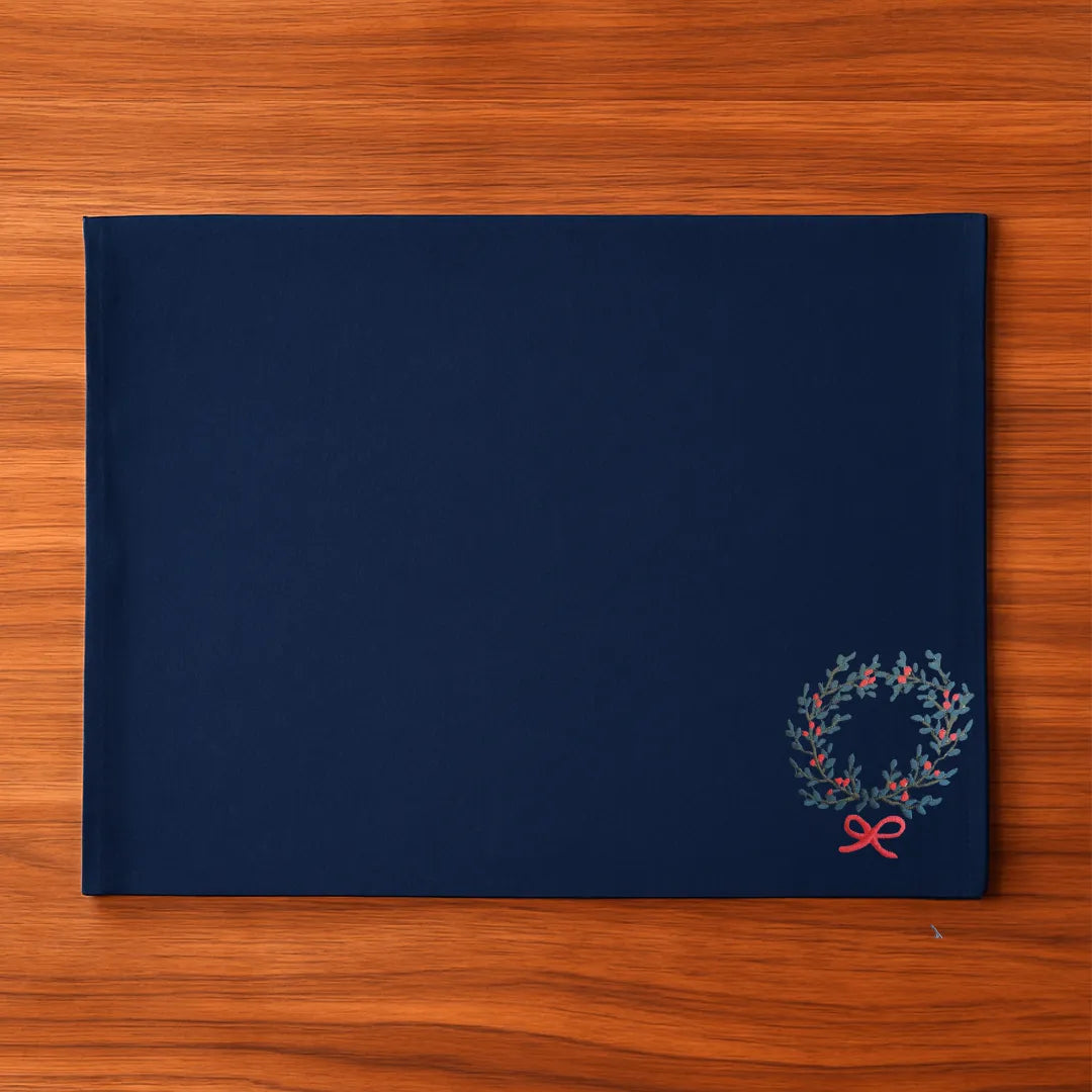 Wreath Motif Table Mats